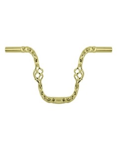 Cage Twisted Handlebar 9 25.4mm Gold.